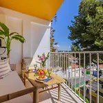 Shiny Studio With Pool & Carihuela Beach At 500M